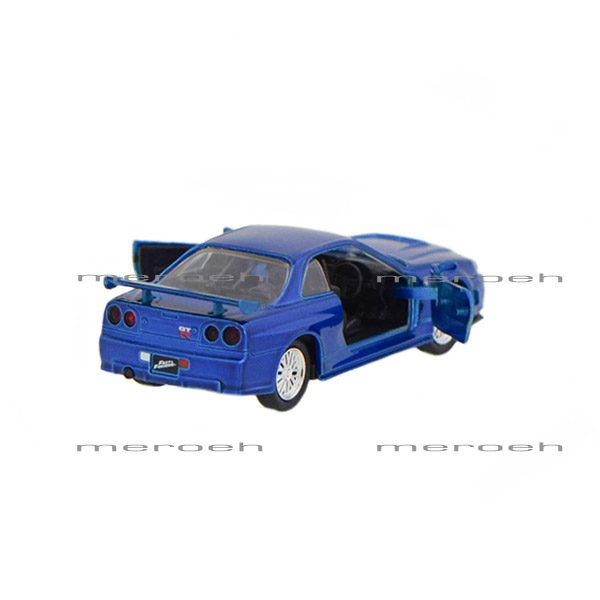 ماکت ماشین Jada مدل Nissan Skyline GT-R R34 2002