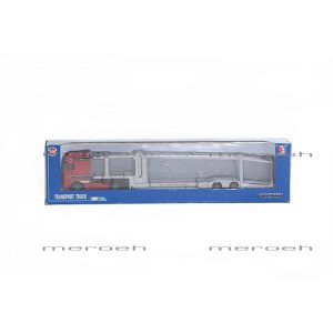 ماکت تریلی حمل ماشین KDW مدل Transport Truck