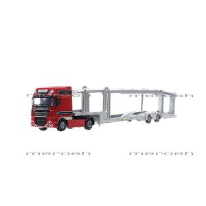 ماکت تریلی حمل ماشین KDW مدل Transport Truck