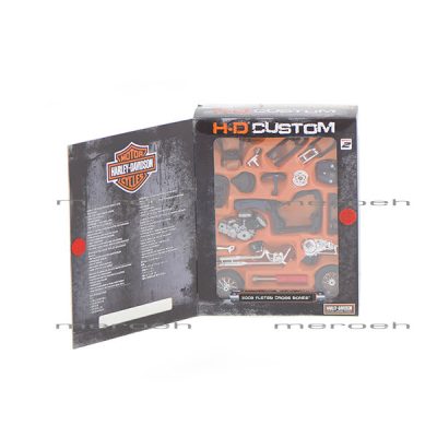 کیت ماکت موتورسیکلت هارلی دیویدسون Maisto مدل 2008 FLSTSB Cross Bones