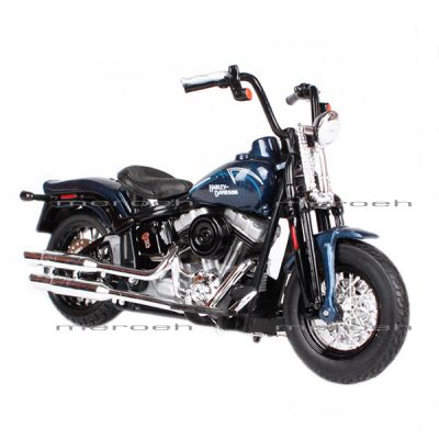 کیت ماکت موتورسیکلت هارلی دیویدسون Maisto مدل 2008 FLSTSB Cross Bones