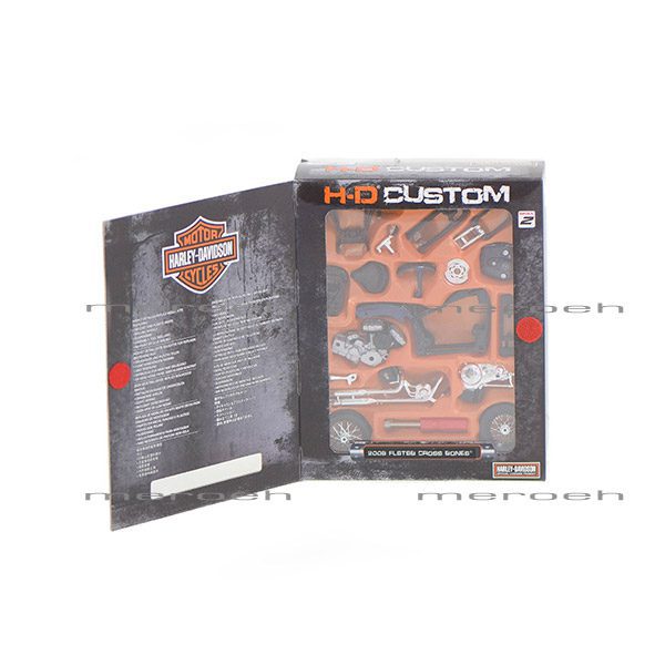 کیت ماکت موتورسیکلت هارلی دیویدسون Maisto مدل 2008 FLSTSB Cross Bones