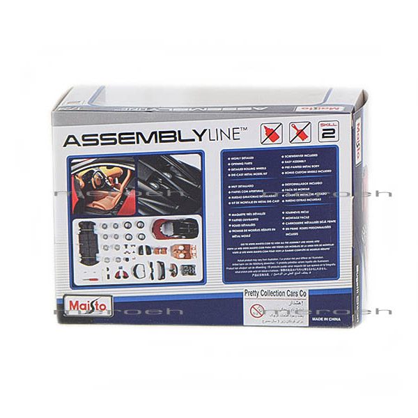 ماکت ماشین Maisto مدل Bugatti Chiron Kit