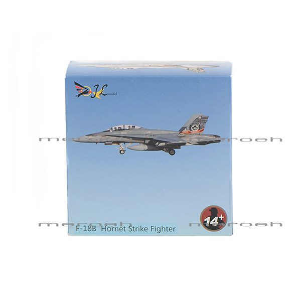 ماکت هواپیما فلزی برند JL Model مدل F-18B Hornet Strike Fighter