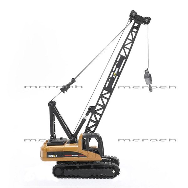 ماکت جرثقیل بوم خشک زنجیری Huina مدل Crawler Crane