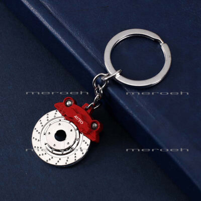 جاکلیدی فلزی طرح دیسک ترمز ماشین