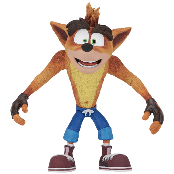 اکشن فیگور کراش باندیکوت Neca مدل Crash Bandicoot