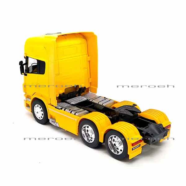 ماکت تریلی کشنده Welly مدل Scania V8 R730
