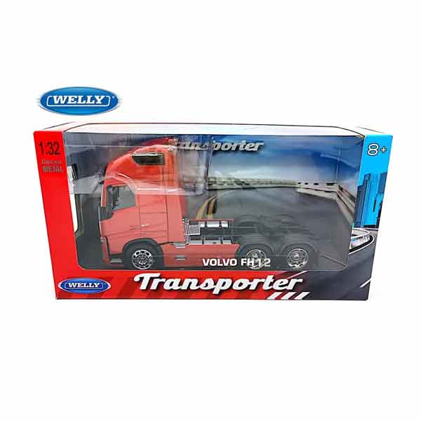 ماکت تریلی کشنده Welly مدل Volvo FH12