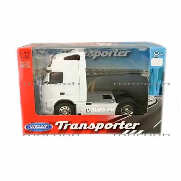 ماکت تریلی کشنده Welly مدل Volvo FH